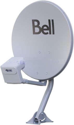 20\" ORIGINAL BELL DISH 500 W/ TWIN DPP LNB For Bell Dish Network