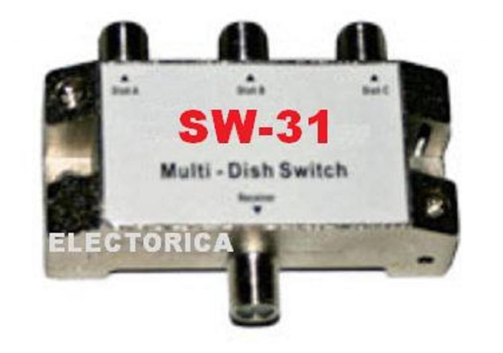 MULTI-SWITCH SW31 SATELLITE SW-31 DISH NETWORK SW21-3 HD 110 119