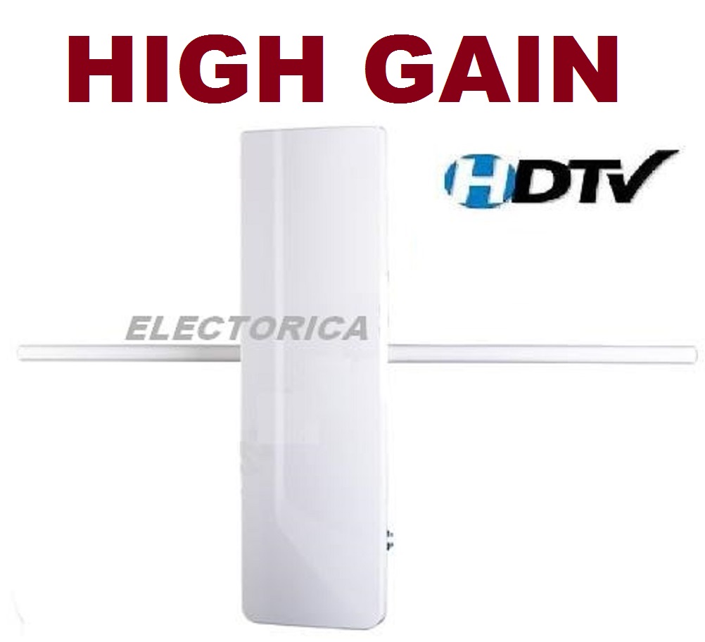 HIGH GAIN DIGITAL HDTV UHF VHF DTV INDOOR OUTDOOR DTV HD ANTENNA