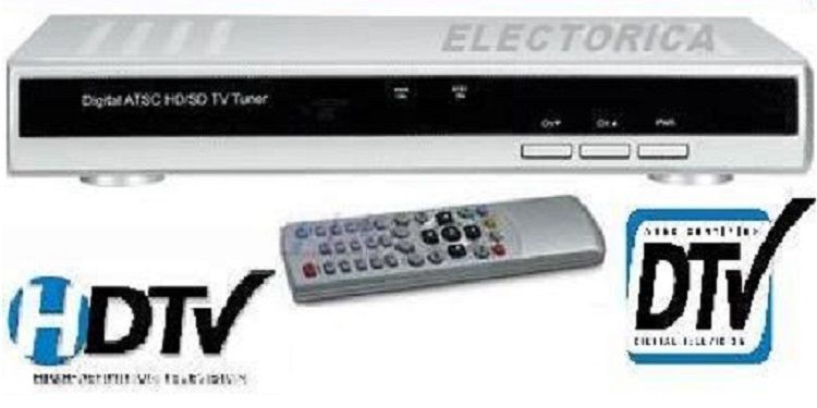 ATSC TUNER HD CONVERTER BOX DTV DIGITAL HDTV HDMI PROJECTOR QAM