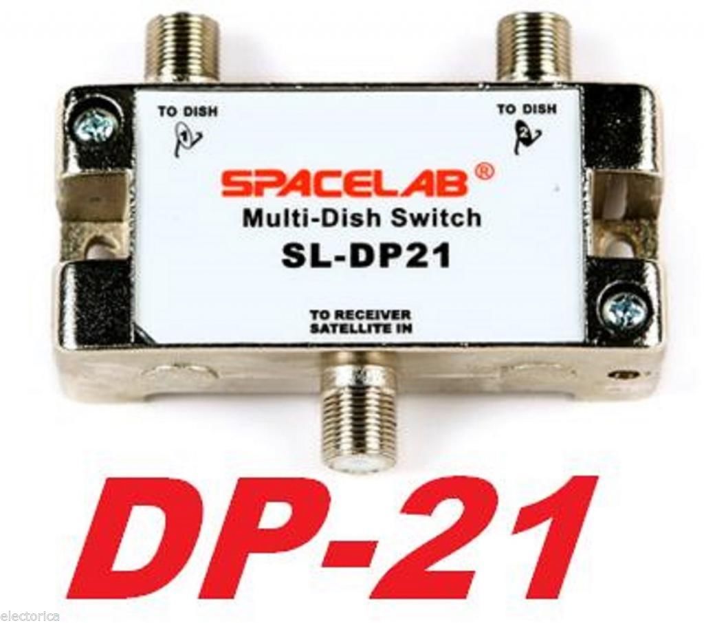 DP-21 SATELLITE MULTI-SWITCH Dish NETWORK DP34 DP21 LNB DISH PRO