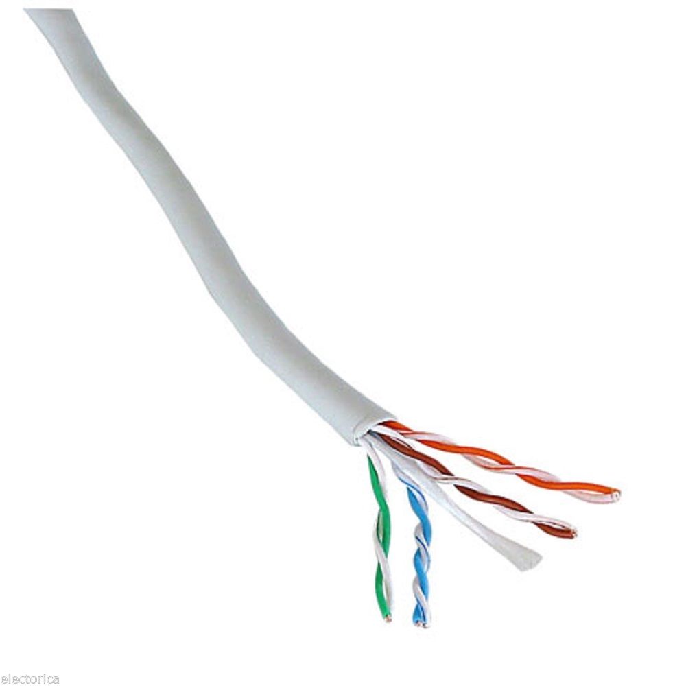 1000 FT CAT5 E ETHERNET LAN CABLE 1Gbps CAT-5 WIRE RJ45 NETWORK