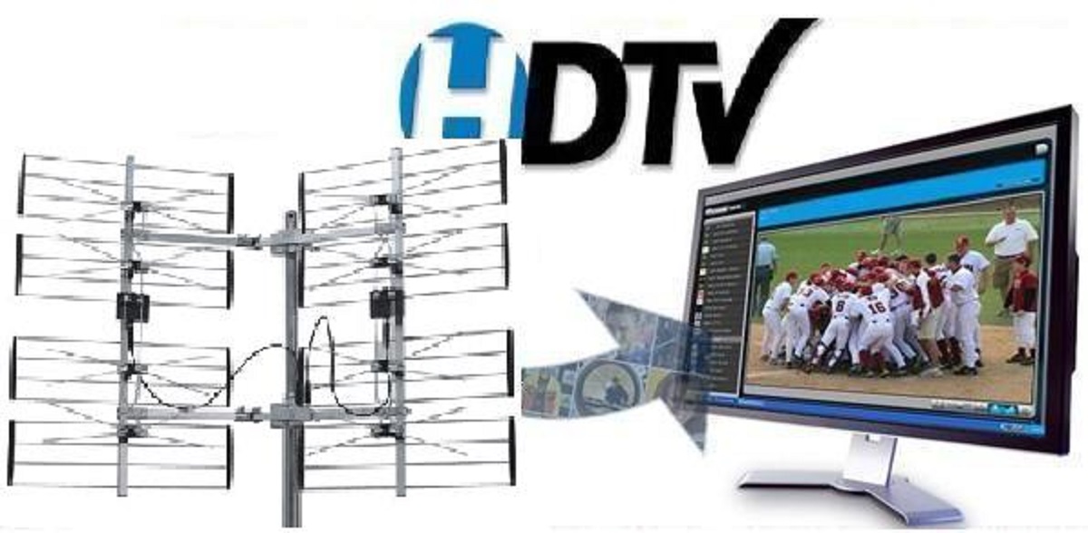 8-BAY OUTDOOR HDTV UHF DTV ANTENNA + HD TV SPLITTER 8BAY OTA