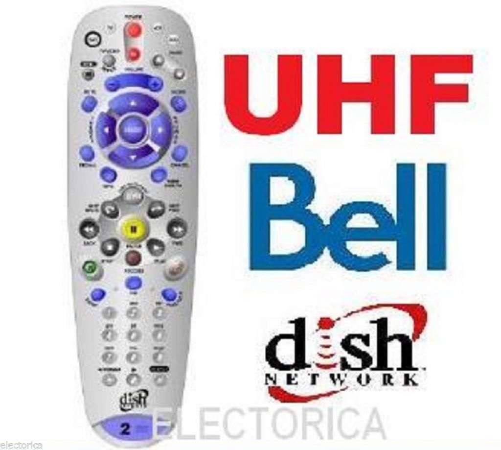 BELL EXPRESS VU IR UHF REMOTE 9100 6100 9241 5900 6100 6131, 614
