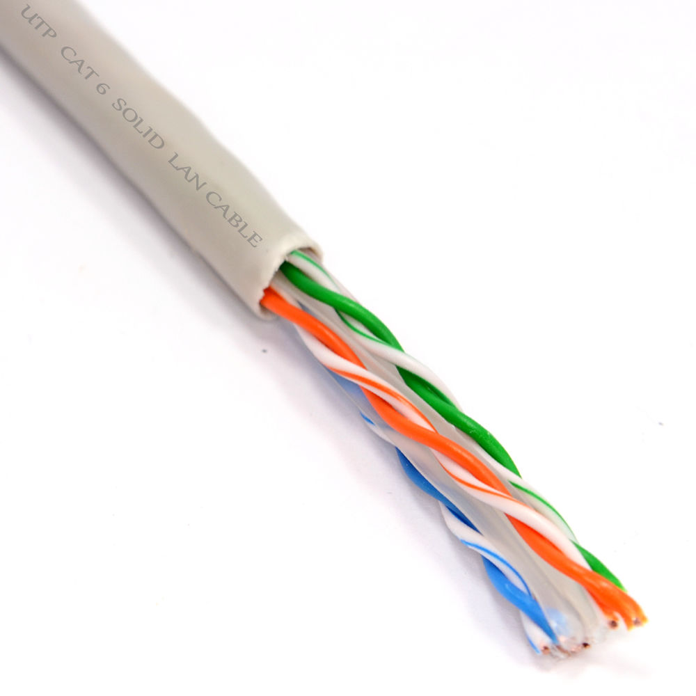 1000 FT CAT6 ETHERNET LAN CABLE 1Gbps CAT-6 WIRE 1000\' UTP NETWO